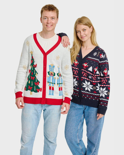 Miesten Pähkinänsärkijä Joulu Kardigaani
