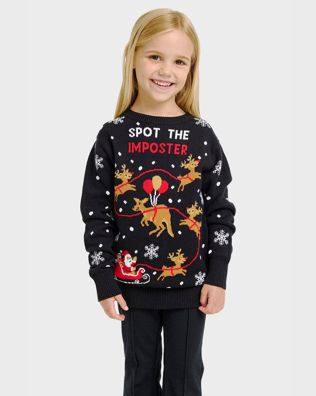 Imposter Christmas Sweater for Kids - Fun Holiday Style