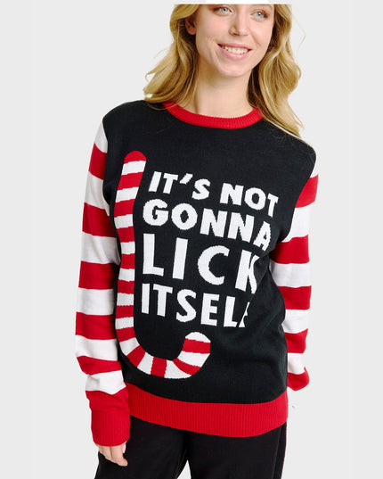 Candy Cane Christmas Sweater for Women