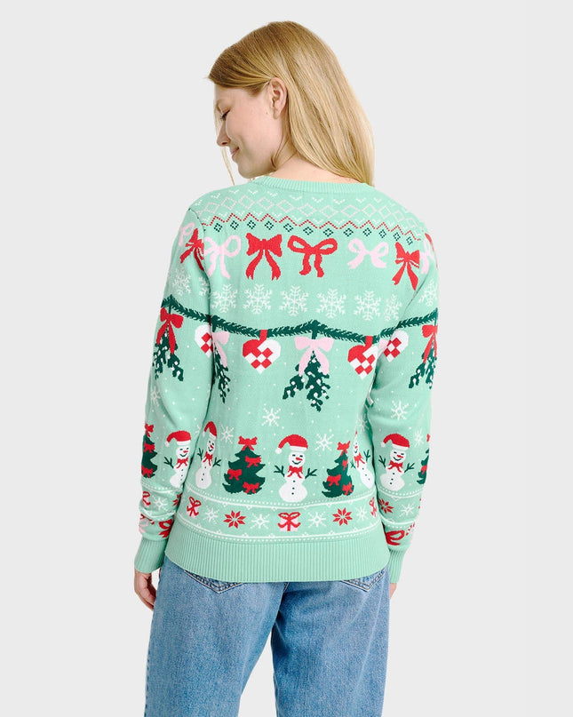 Knitted Christmas Sweater for Women