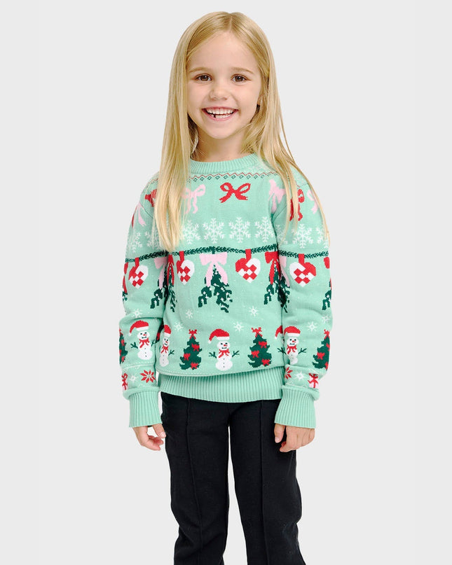 Knitted Christmas Sweater for Kids