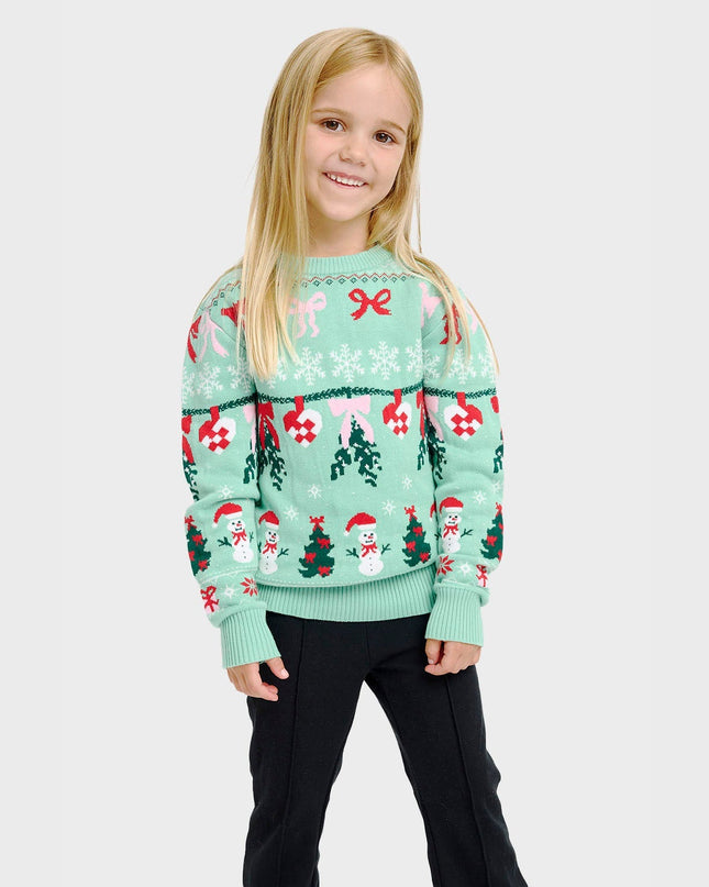 Kids' Knitted Christmas Sweater