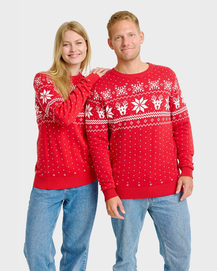 Scandinavian Men's Christmas Sweater for Festive Fun