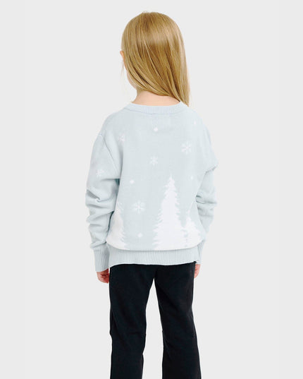 Adorable Penguin Christmas Sweater - Kids