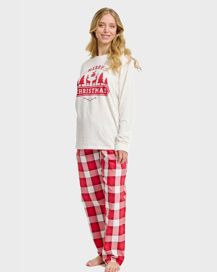 Merry Christmas Pajama Top for Women - Seasonal Essentials