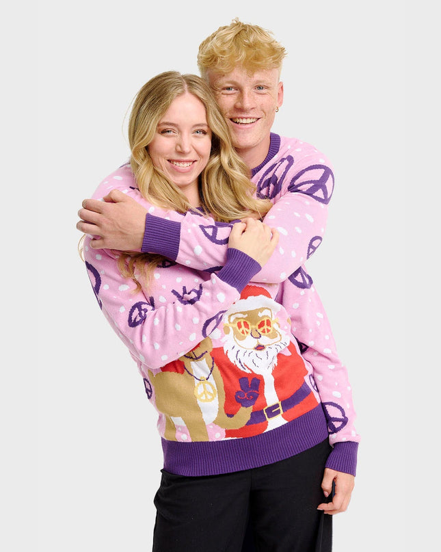 Hippie Christmas Sweater for Women
