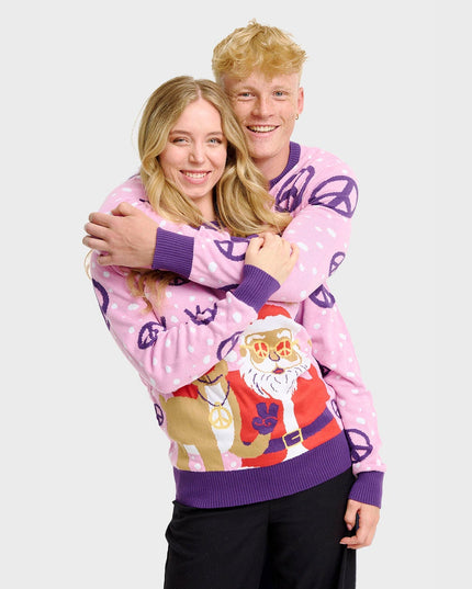 Hippie Christmas Sweater for Men