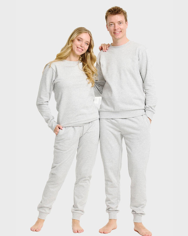 Gray Women's Sweatset for Cozy Holiday Vibes