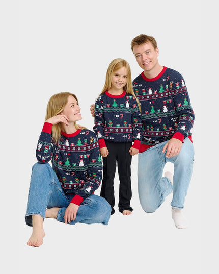 Vintage Gaming Christmas Sweater for Men - Festive Fashion