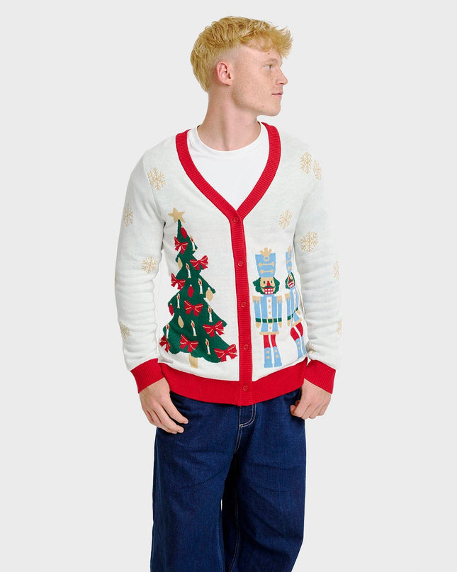 Men's Nutcracker Christmas Cardigan
