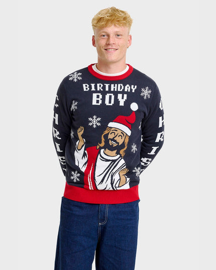 Birthday Boy Christmas Sweater for Men
