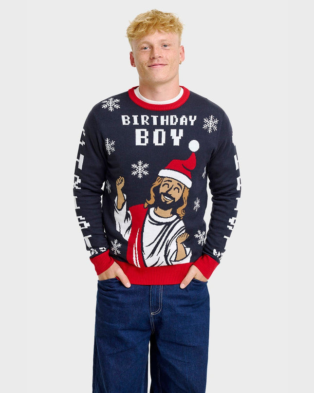Men's Birthday Boy Christmas Sweater
