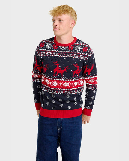 Cheeky Reindeer Christmas Sweater for Men