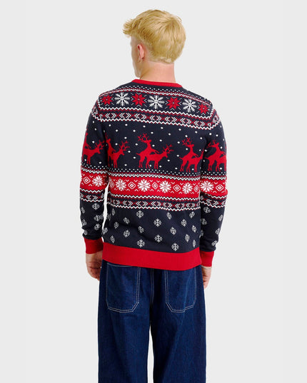 Cheeky Reindeer Christmas Sweater for Men