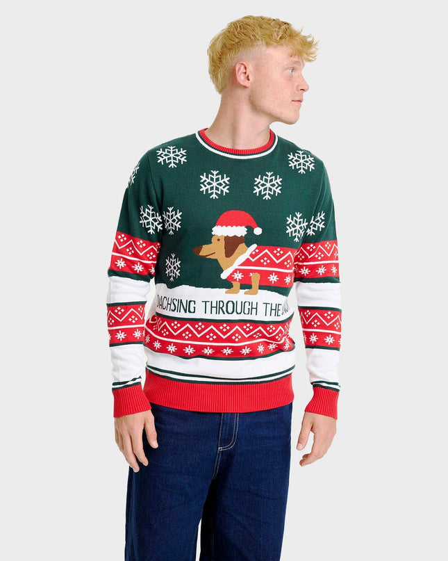 Dashing Around Christmas Sweater - Men