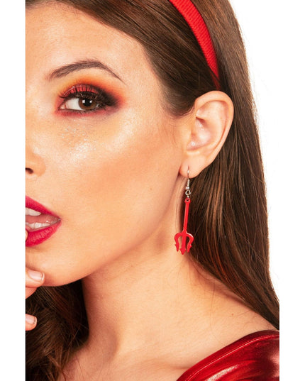 Devil Pitchfork Earrings