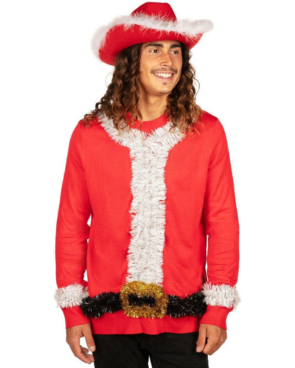 Ho Ho Howdy Santa Hat