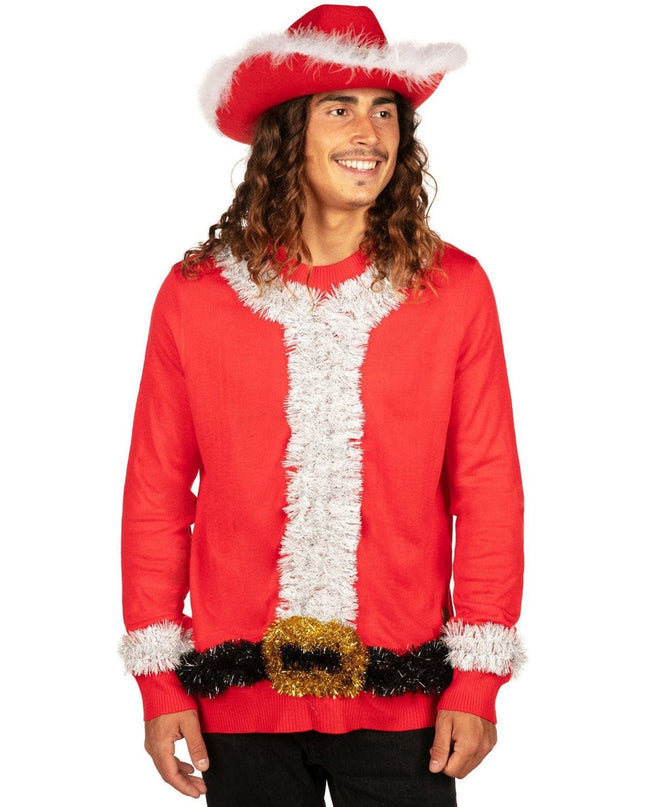 Ho Ho Howdy Santa Hat