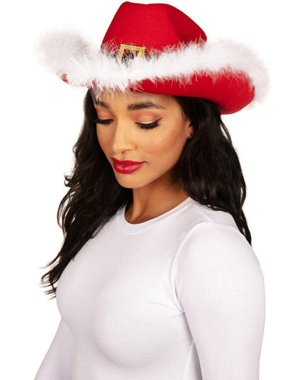 Ho Ho Howdy Santa Hat