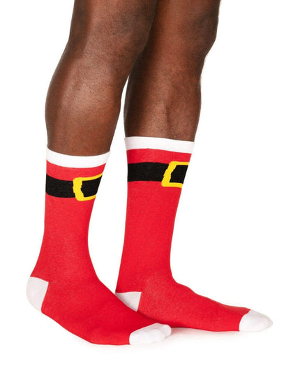Men's Santa Claus Socks (Fits Sizes 8-11M)