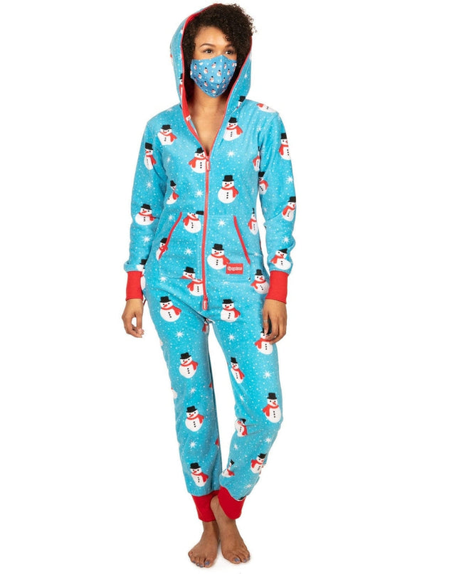 Snowman is an Island Face Mask