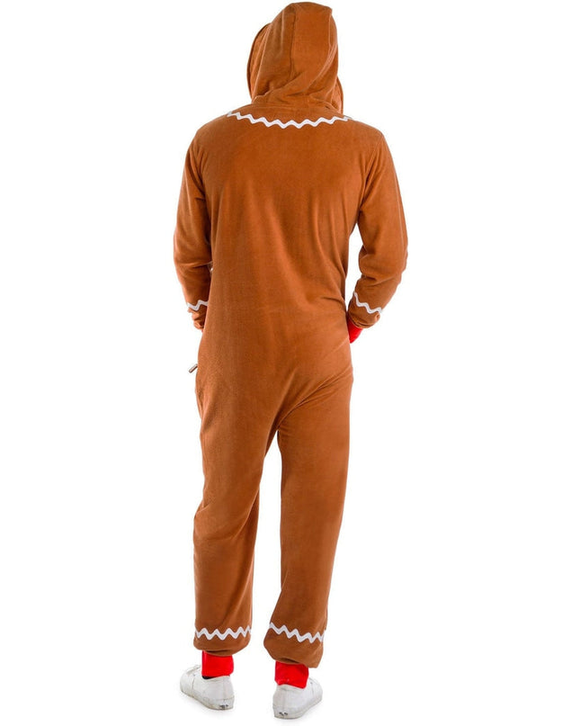Men's Gingerbread Man Jumpsuit