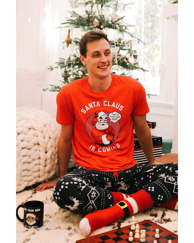 Men's Santa Claus is Coming Tee