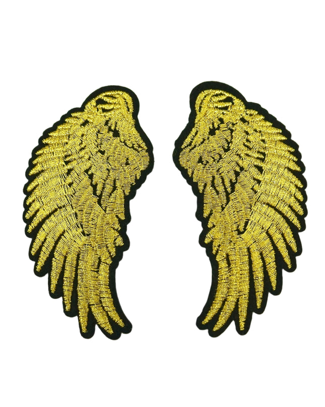 Iron-On Patch - Gold Wings