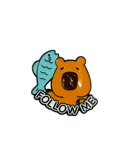 Capybara XIV Brooch | Family Pajama Accessory