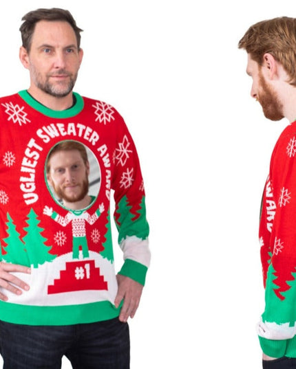 Interactive 3D "Ugliest Sweater Award" Christmas Sweater