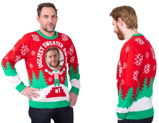 Interactive 3D "Ugliest Sweater Award" Christmas Sweater