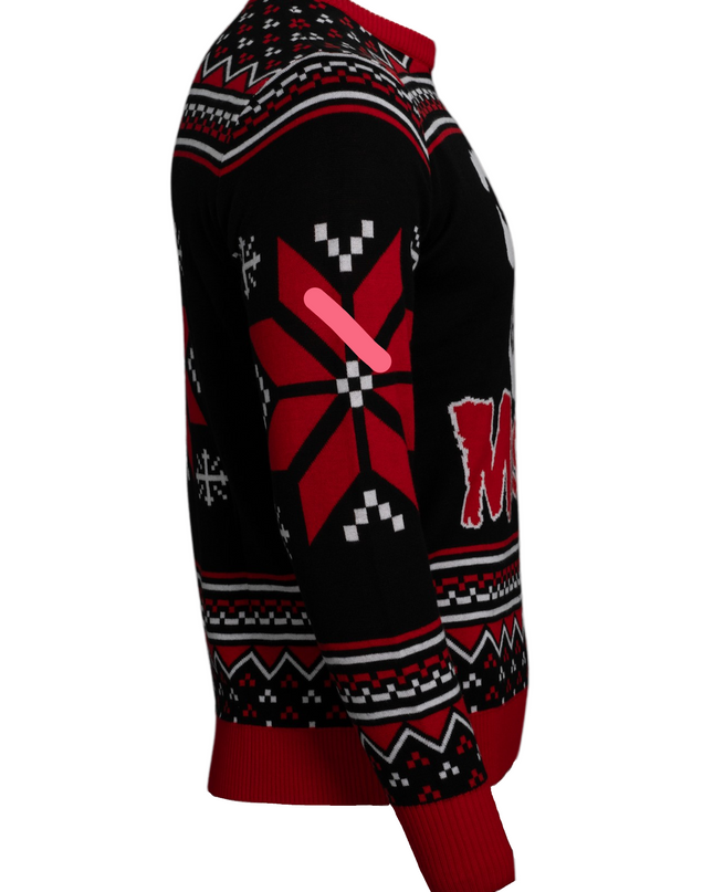 Misfits Skull Logo Ugly Christmas Sweater