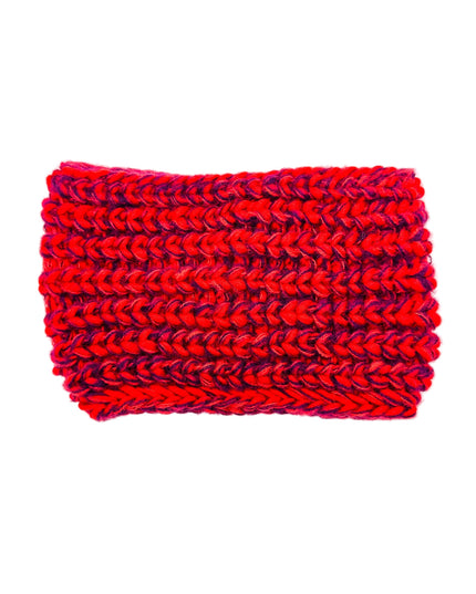 Striped Design I Knitted Headband - Holiday Style