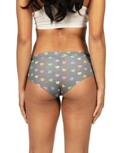 Women's Candy Hearts Underwear & Socks Gift Set