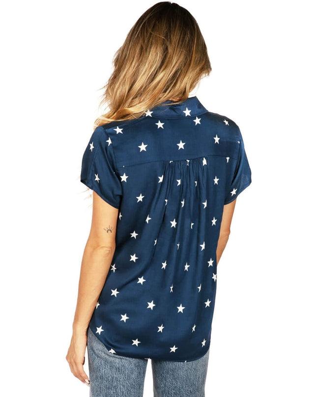 Women's Classic Flag Button Down Shirt