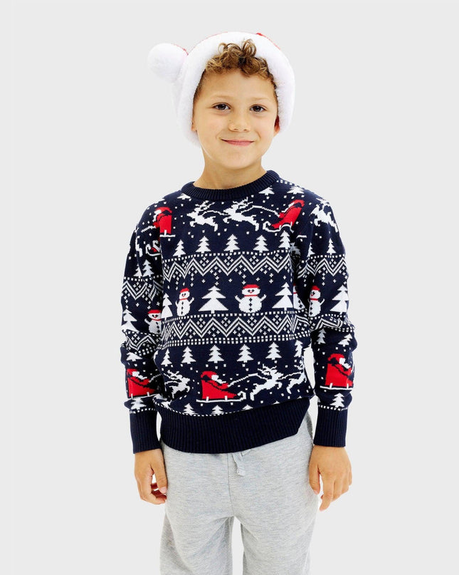 Stylish Kids Christmas Sweater for Holiday Cheer