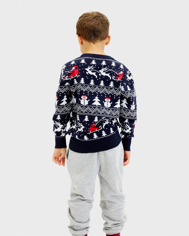 Stylish Kids Christmas Sweater for Holiday Cheer