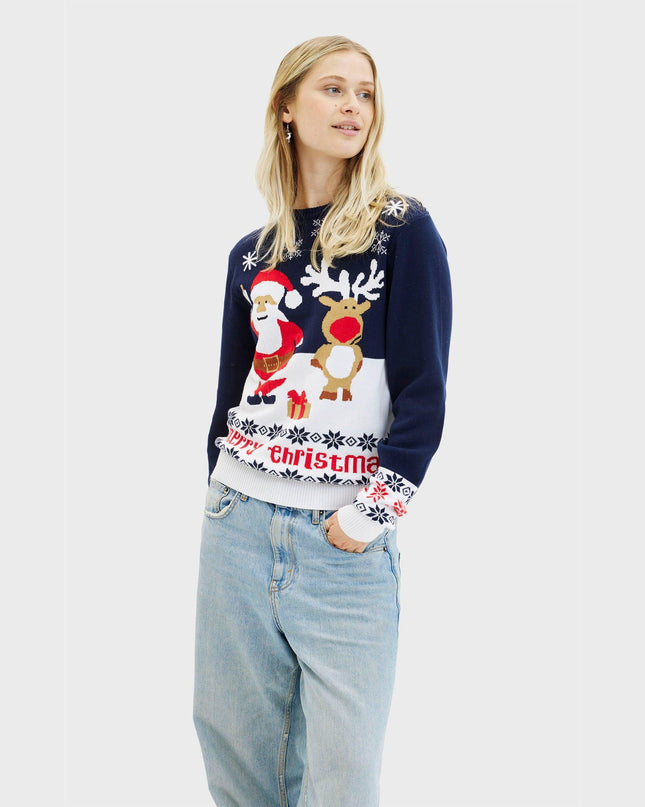 Ultimate Christmas Sweater for Women - Family-Friendly Design