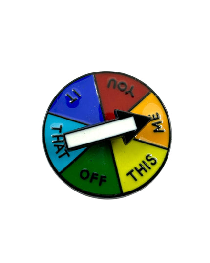 LGBTQ Wheel Pin Badge | Tags: Accessories