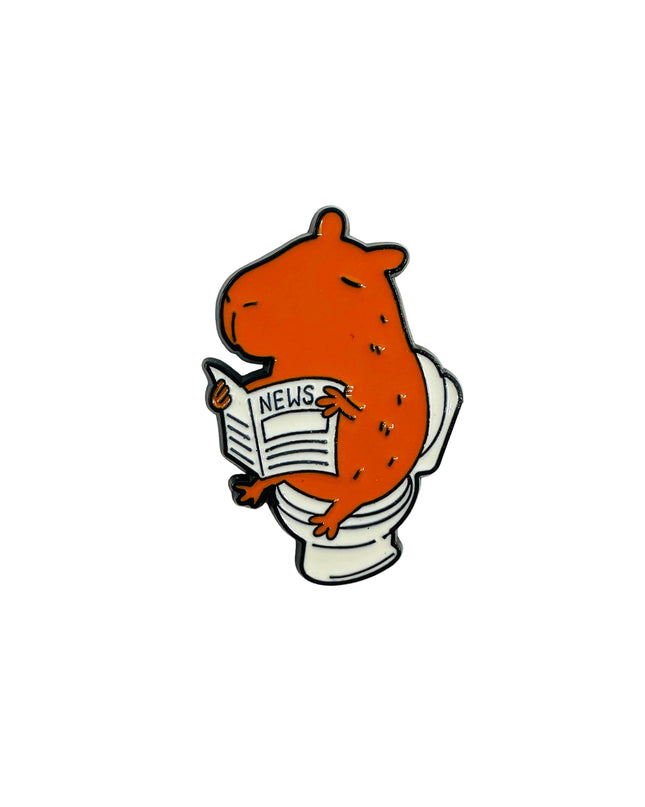 Capybara IX Pin for Family Christmas Fun