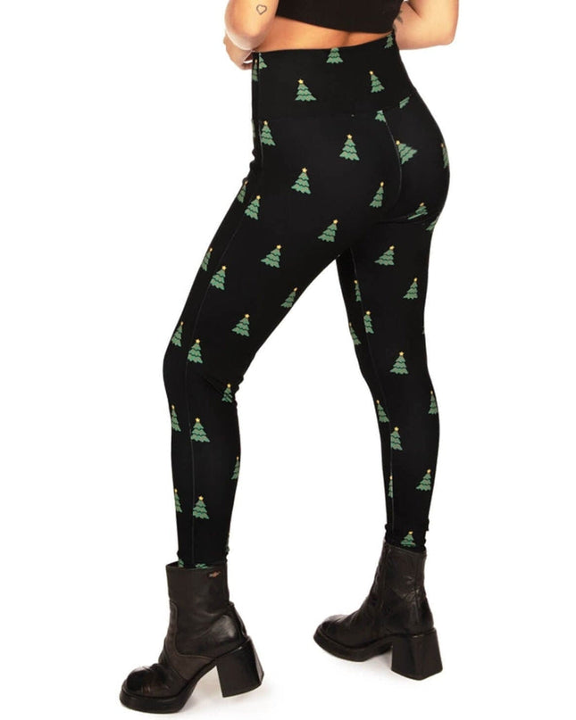 Christmas Tree High Waisted Leggings