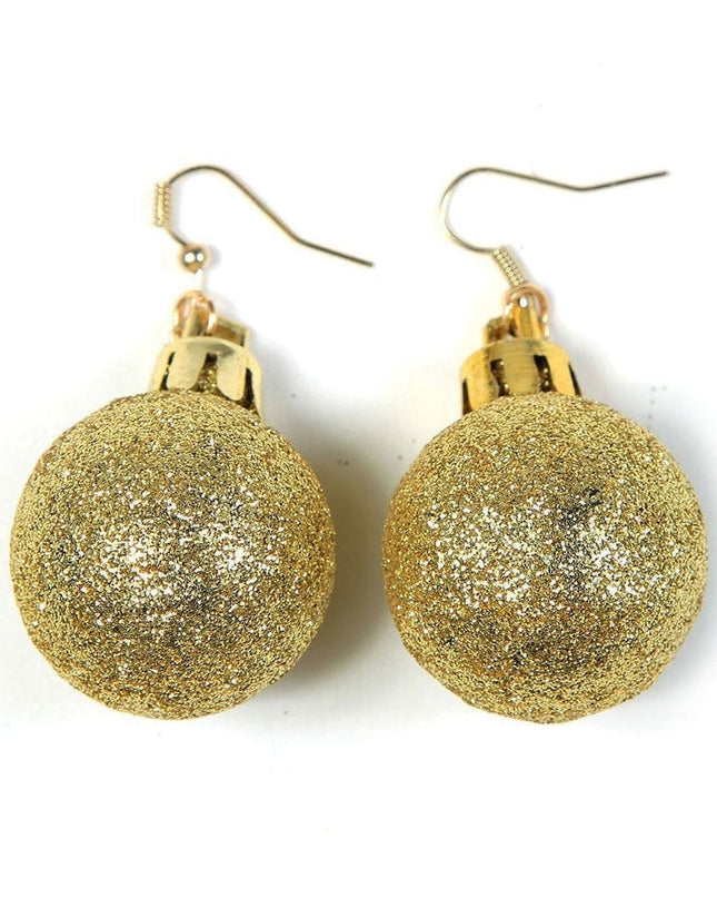 Glitter Ornament Earrings