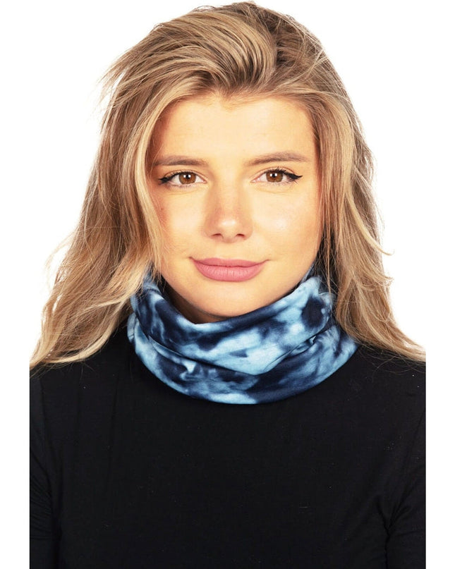 Blue Tie Dye Ski Neck Warmer