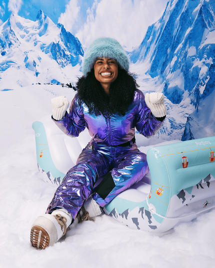Women's Iridescent Iris Snow Suit