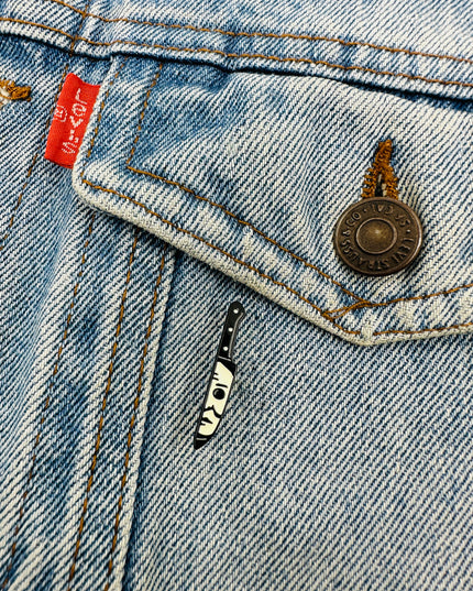 Scream Knife II Pin for Halloween Celebrations