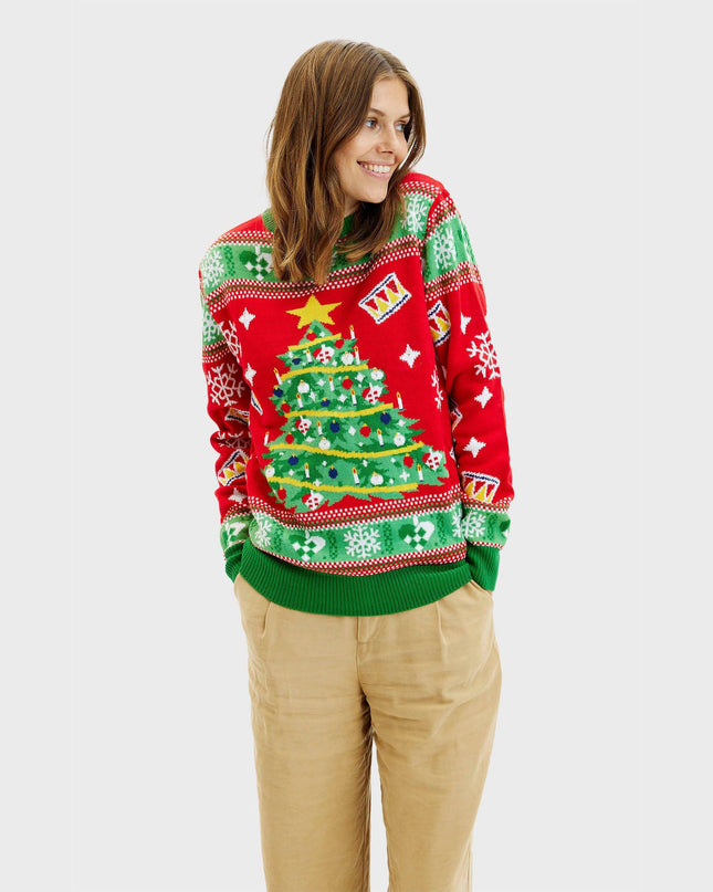 Women's Christmas Tree Sweater