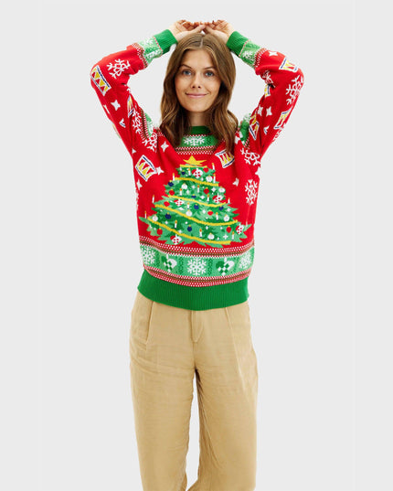 Women's Christmas Tree Sweater
