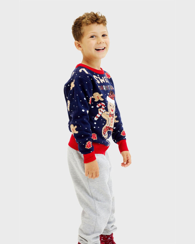 Cute Cookie Man Sweater for Kids
