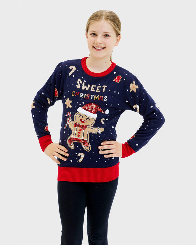 Cute Cookie Man Sweater for Kids