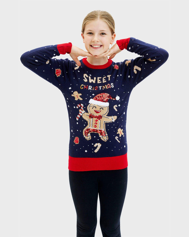Cute Cookie Man Sweater for Kids